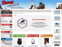 Tablet Screenshot of cheval-market.com